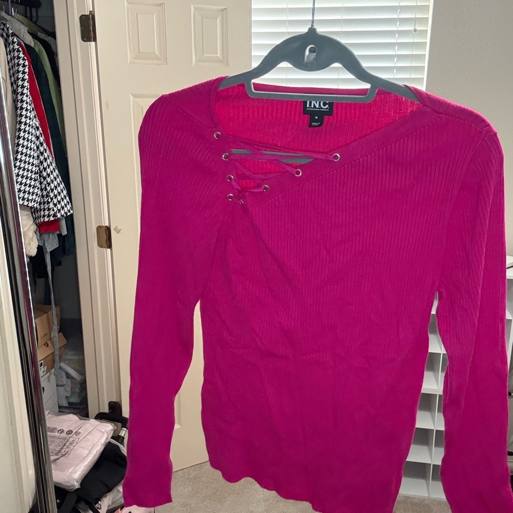 INC International Concepts Pink Women's Top